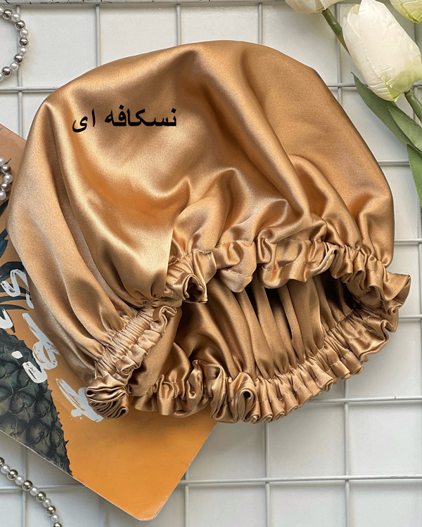 کلاه خواب ساتن برند نازدونه مدل دورو