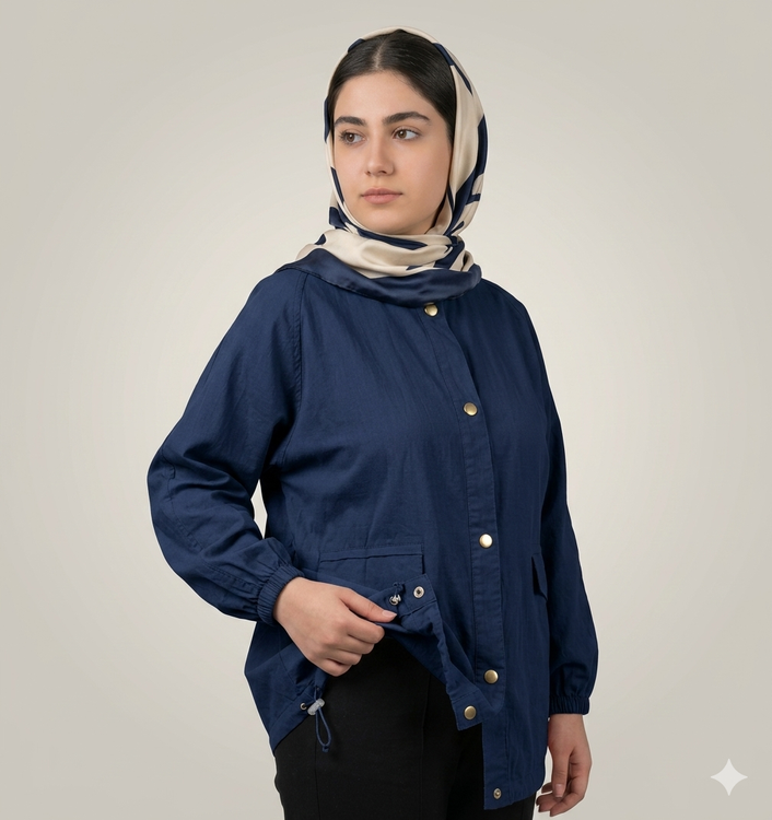 مانتو شومیز برند نازدونه مدل نارنیامانتو شومیز برند نازدونه مدل نارنیا